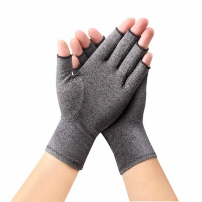 Wholesale Manufacturing Grey Hands Anti Compression Arthritis Gloves